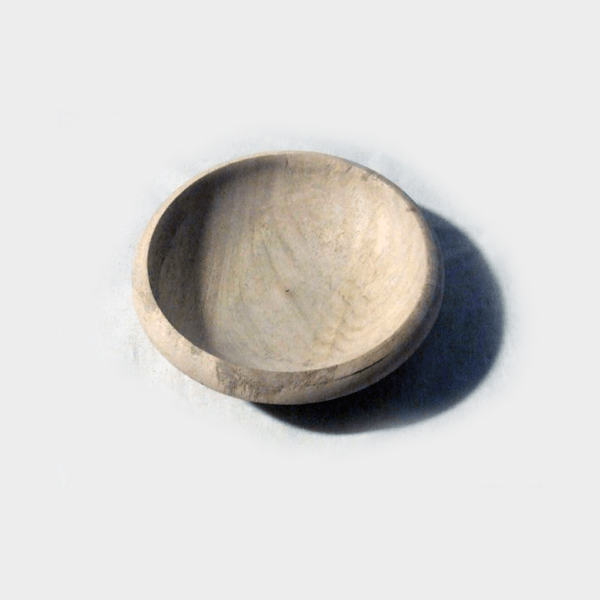 assiette bois de diamètre 15 cm