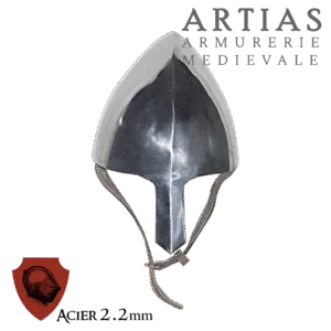 Cervelière a nasal 2.2mm suspension et jugulaire cuir