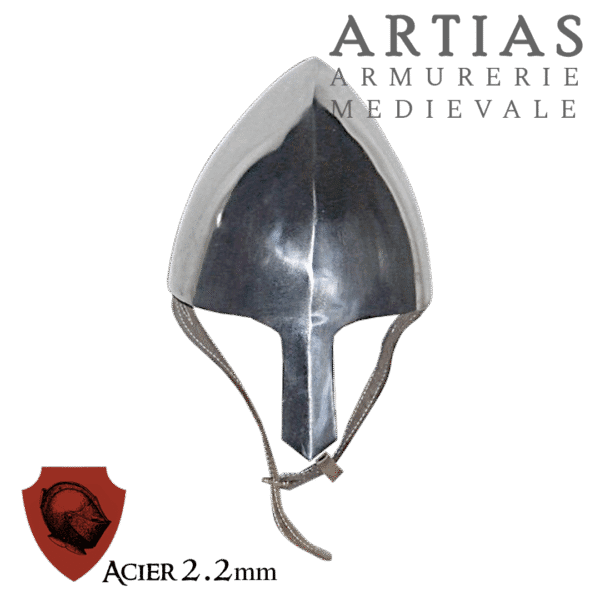 Cervelière a nasal 2.2mm suspension et jugulaire cuir