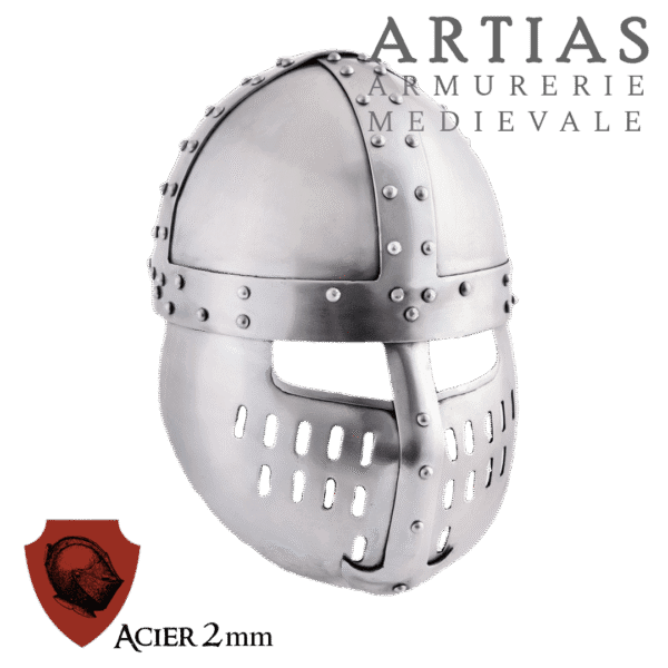 Cervelière a faciale du XII et XIII -ème siècle