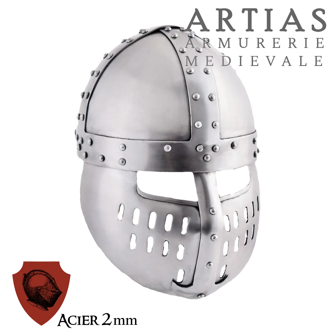 Cervelière a faciale du XII et XIII -ème siècle
