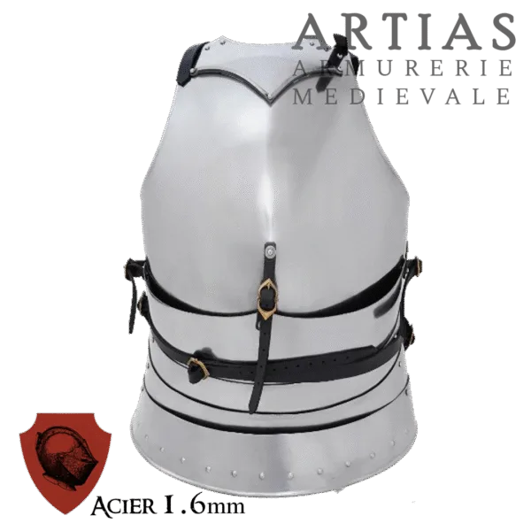 Cuirasse complète fin XIV et début XV