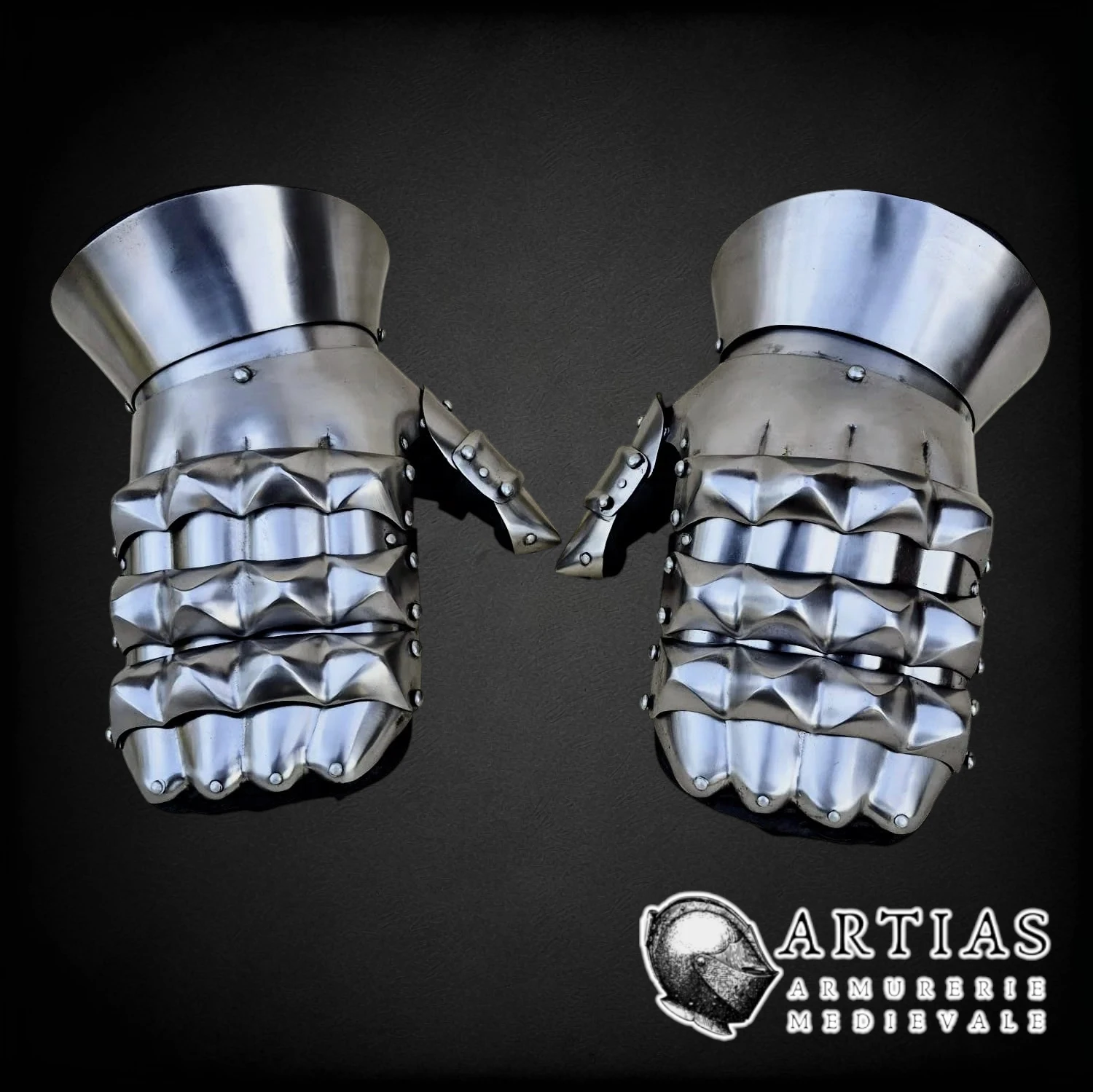 Mitons Hourglass en Acier Trempé – Image 4