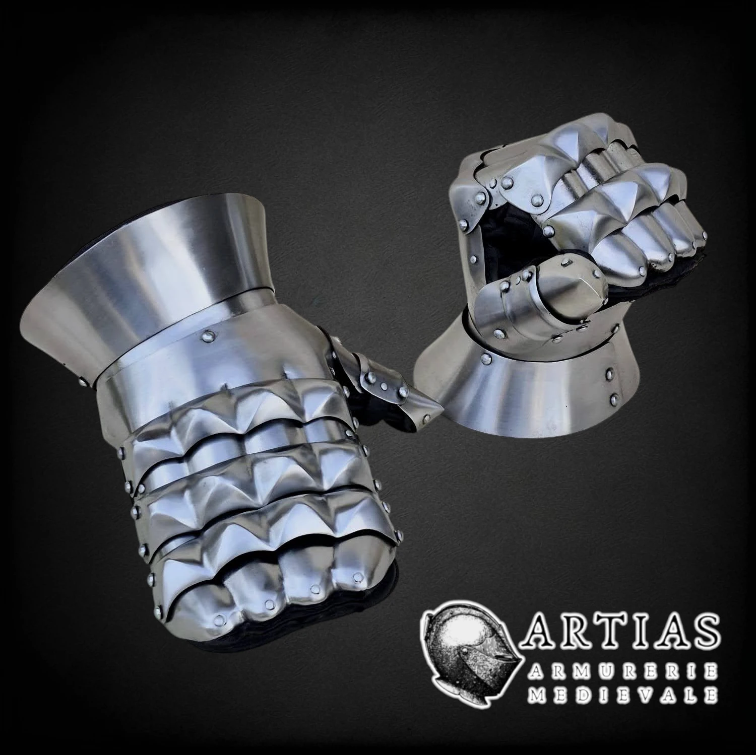 Mitons Hourglass en Acier Trempé – Image 3