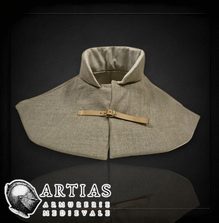 Colletin Gamboisé Lin – Protection Cou & Épaules